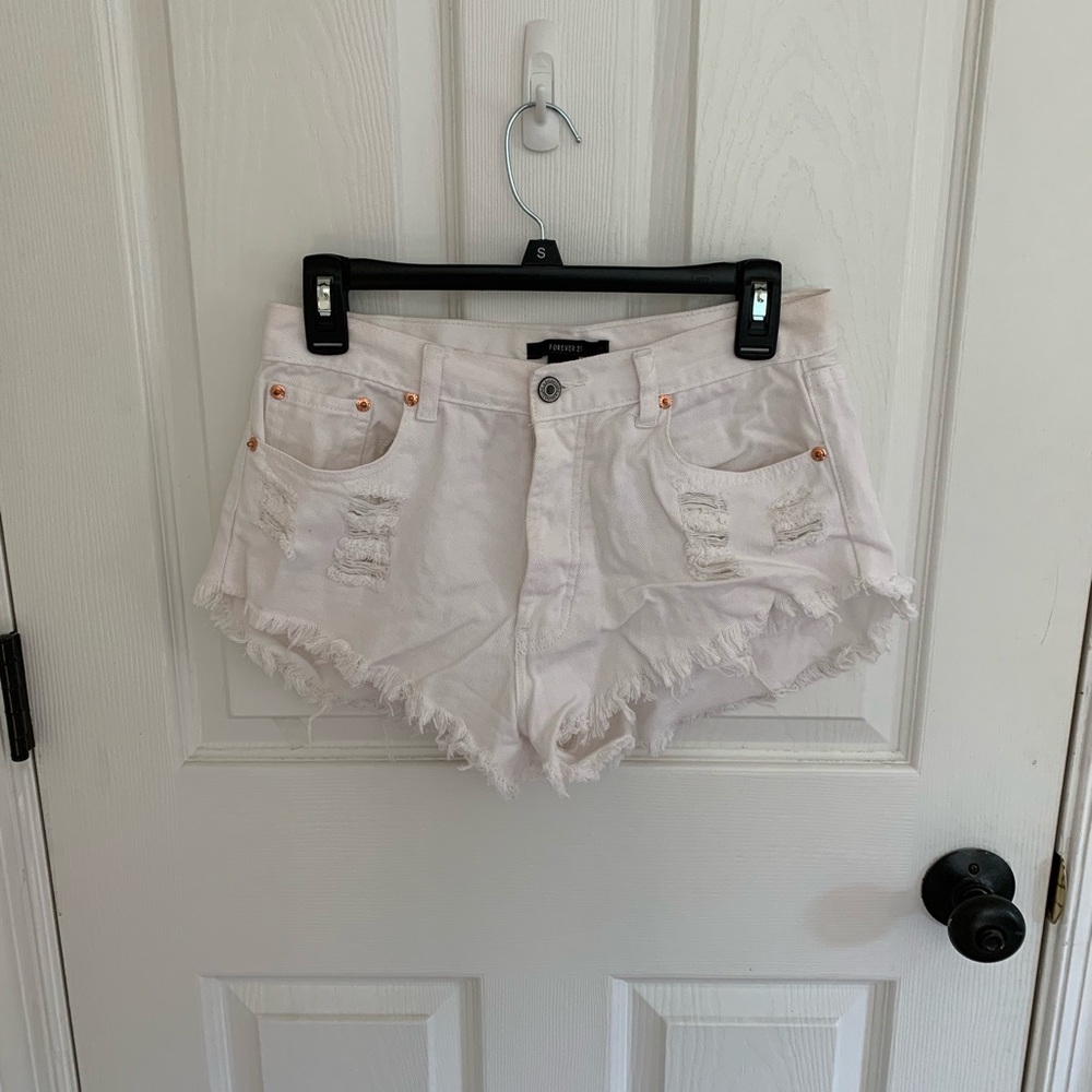 White shorts